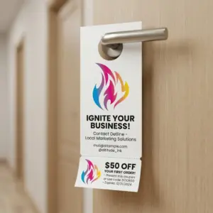 Custom Door Hanger