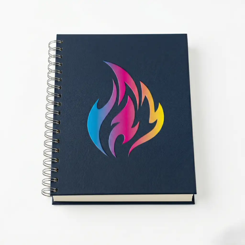 Hardcover Spiral Notebook