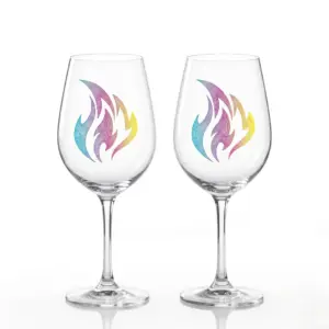 Wine Glass Set — Laser Engraved
